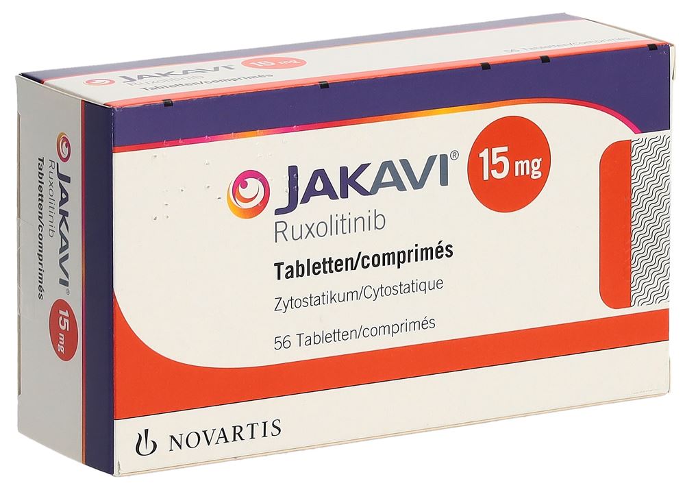 JAKAVI Tabl 15 mg Blist 56 Stk, Hauptbild