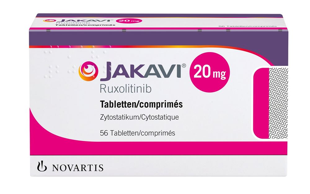 JAKAVI Tabl 20 mg Blist 56 Stk, Hauptbild