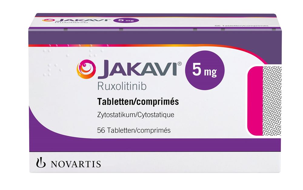 JAKAVI Tabl 5 mg Blist 56 Stk, Hauptbild