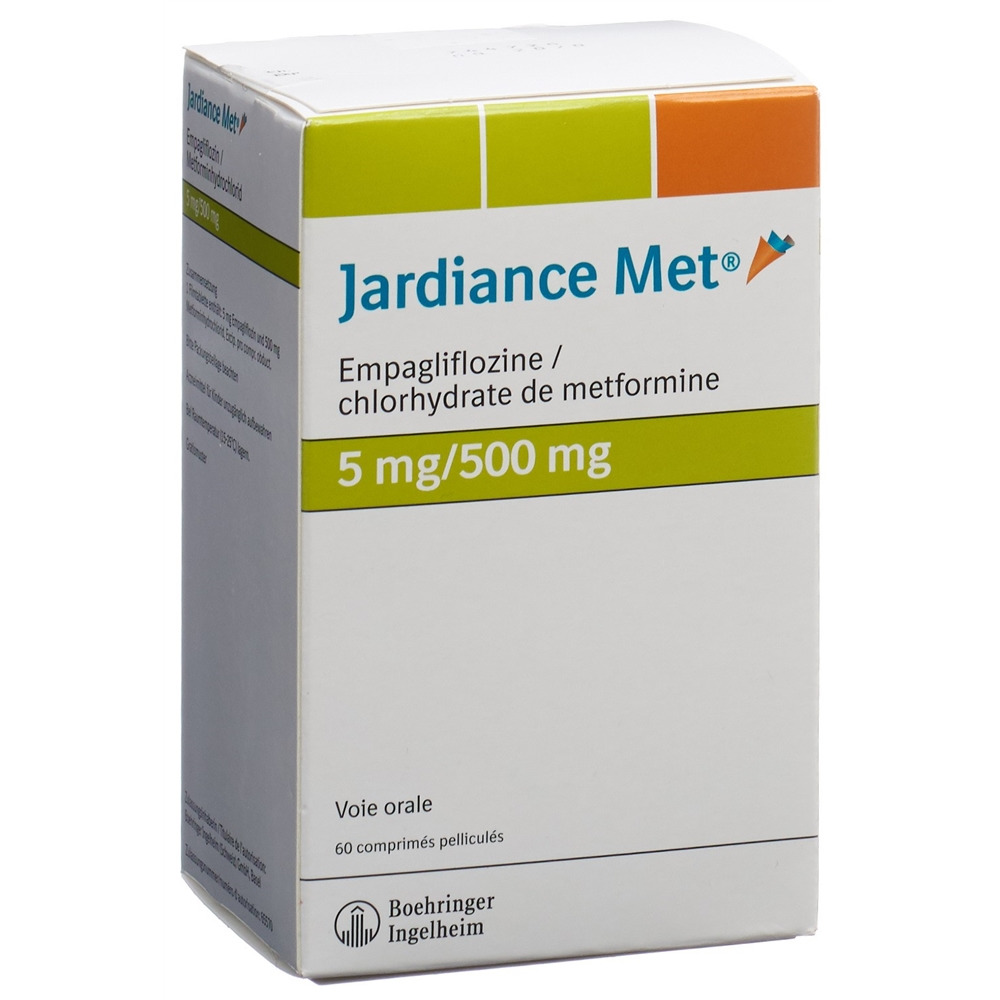 JARDIANCE cpr pell 5/500mg blist 60 pce, image 2 sur 2