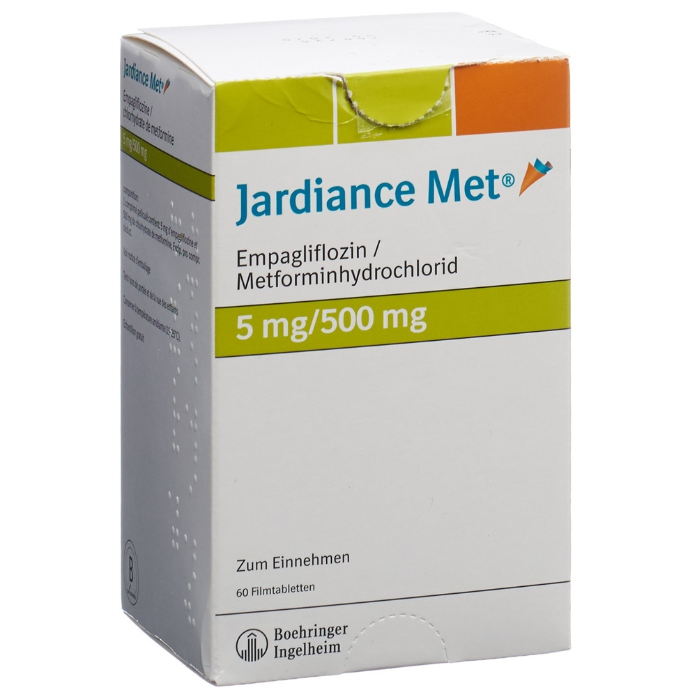 JARDIANCE cpr pell 5/500mg blist 60 pce, image principale
