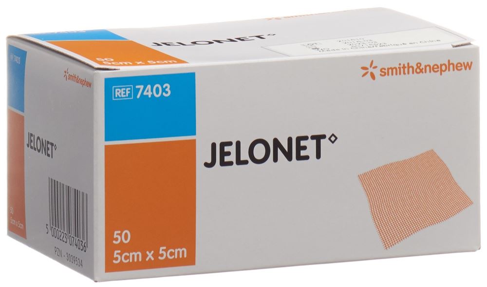 JELONET compresse de gaze paraffinée, image principale