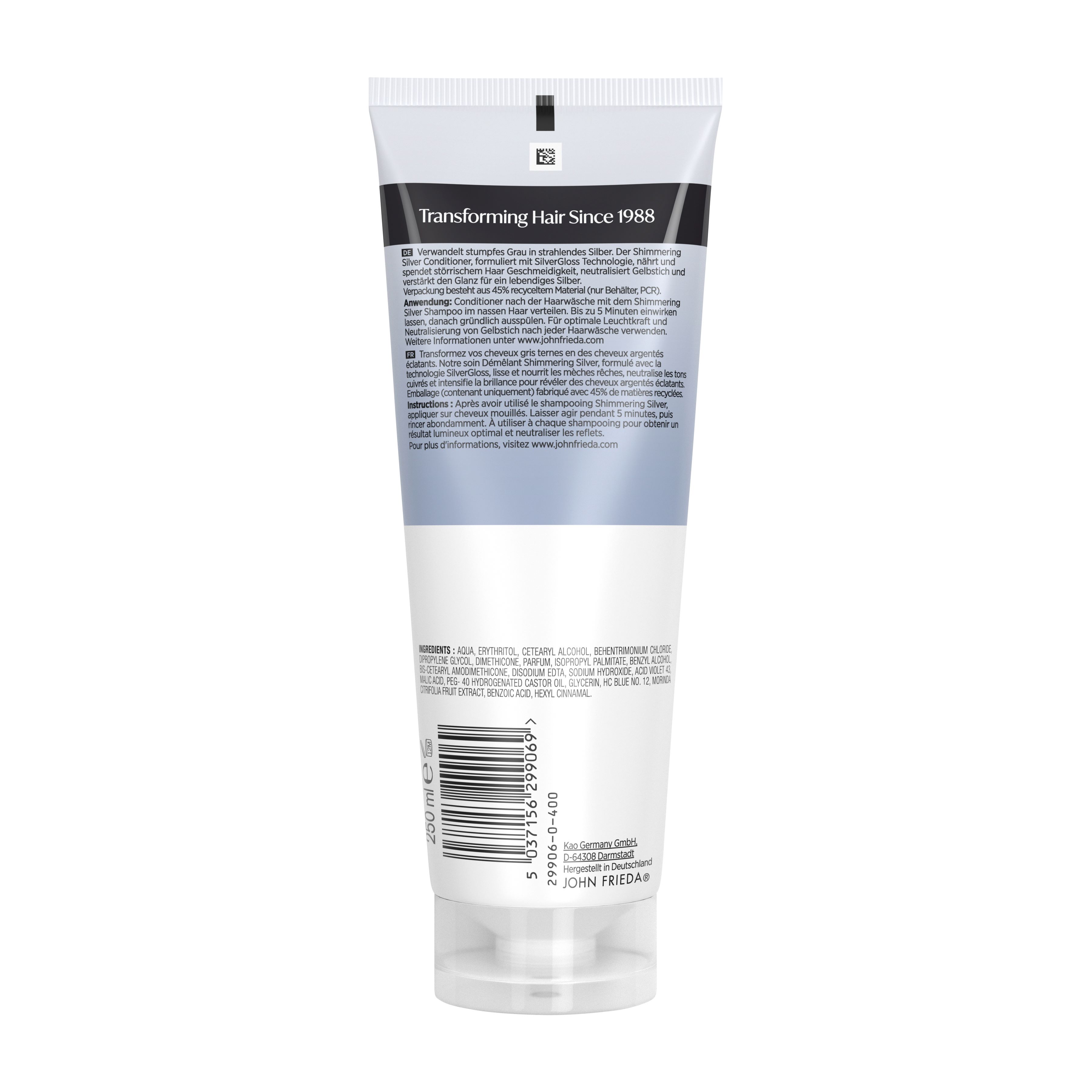 JOHN FRIEDA Bye Bye cheveux blancs soin démêlant, image 2 sur 2