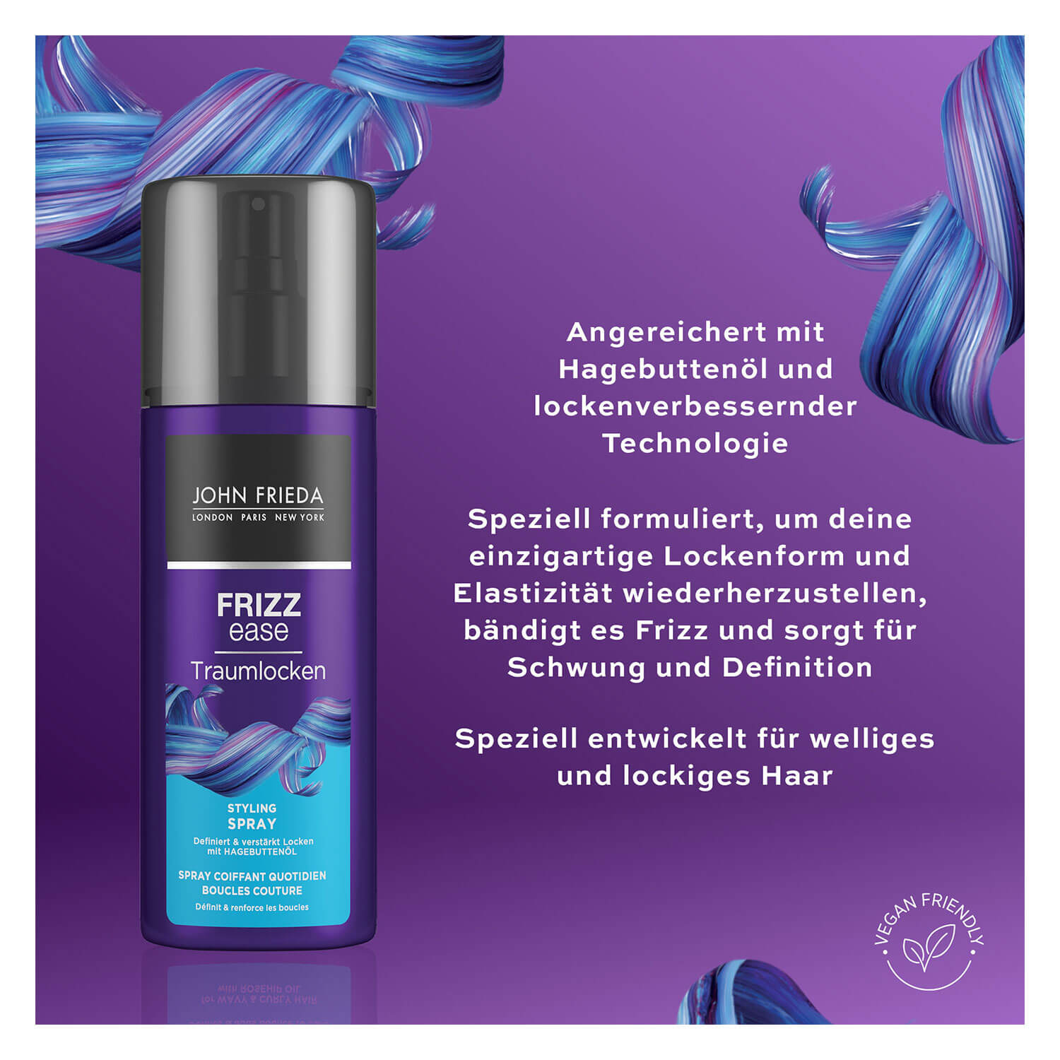 JOHN FRIEDA Frizz Ease Spray Coiffant Boucles Couture, image 2 sur 2