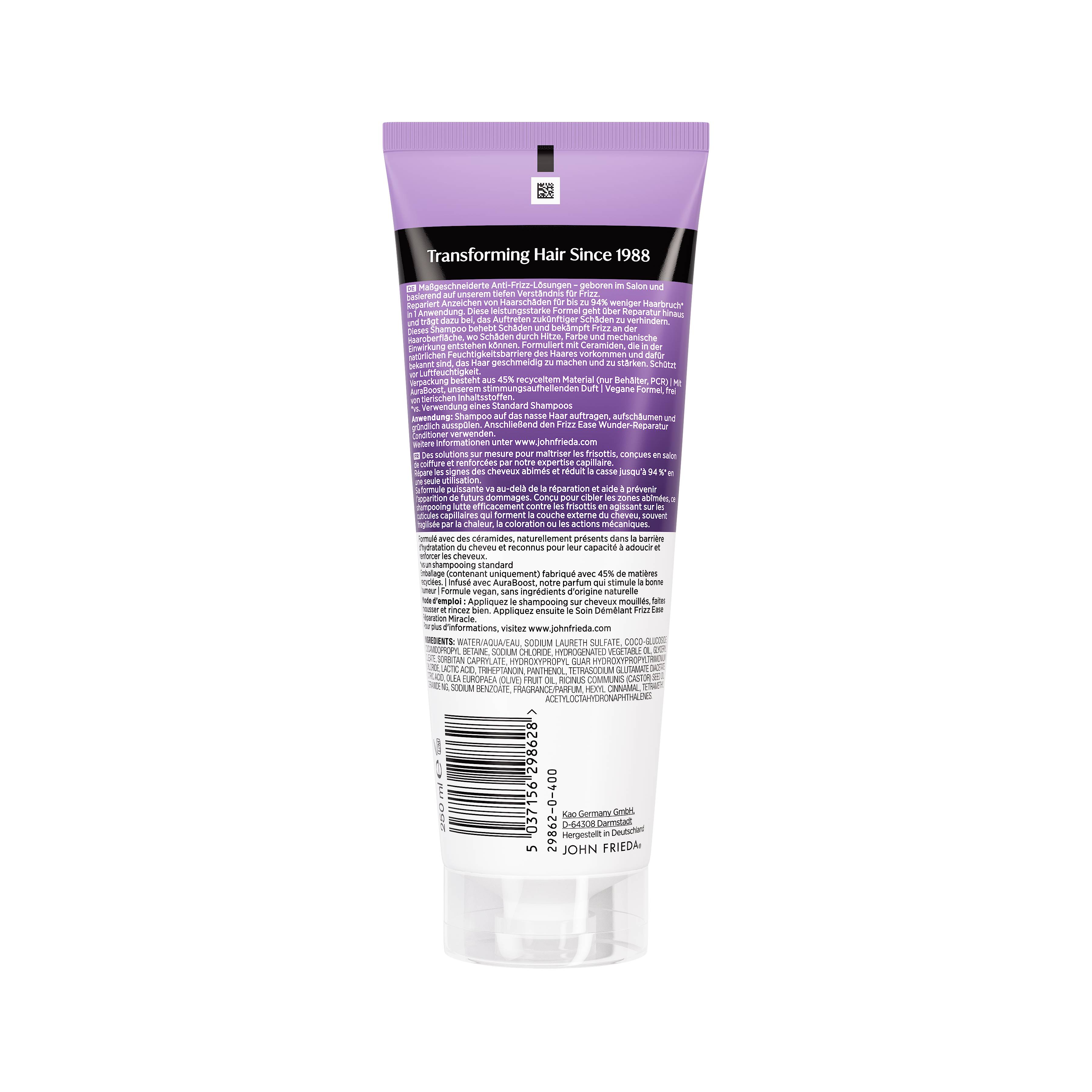 JOHN FRIEDA Frizz Ease Wunder Reparatur Shampoo, Bild 2 von 2