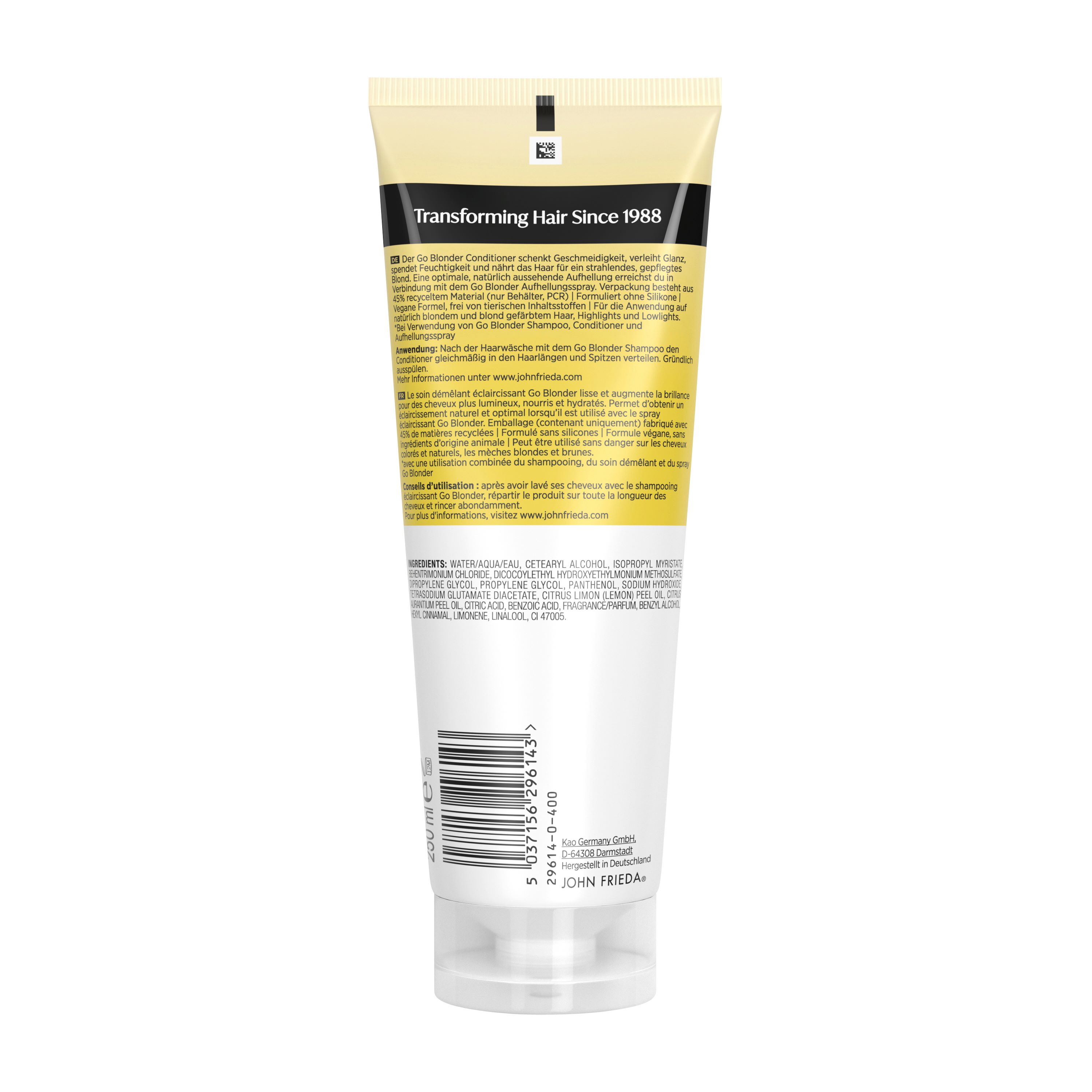 JOHN FRIEDA Go Blonder Shampoo, Bild 2 von 2