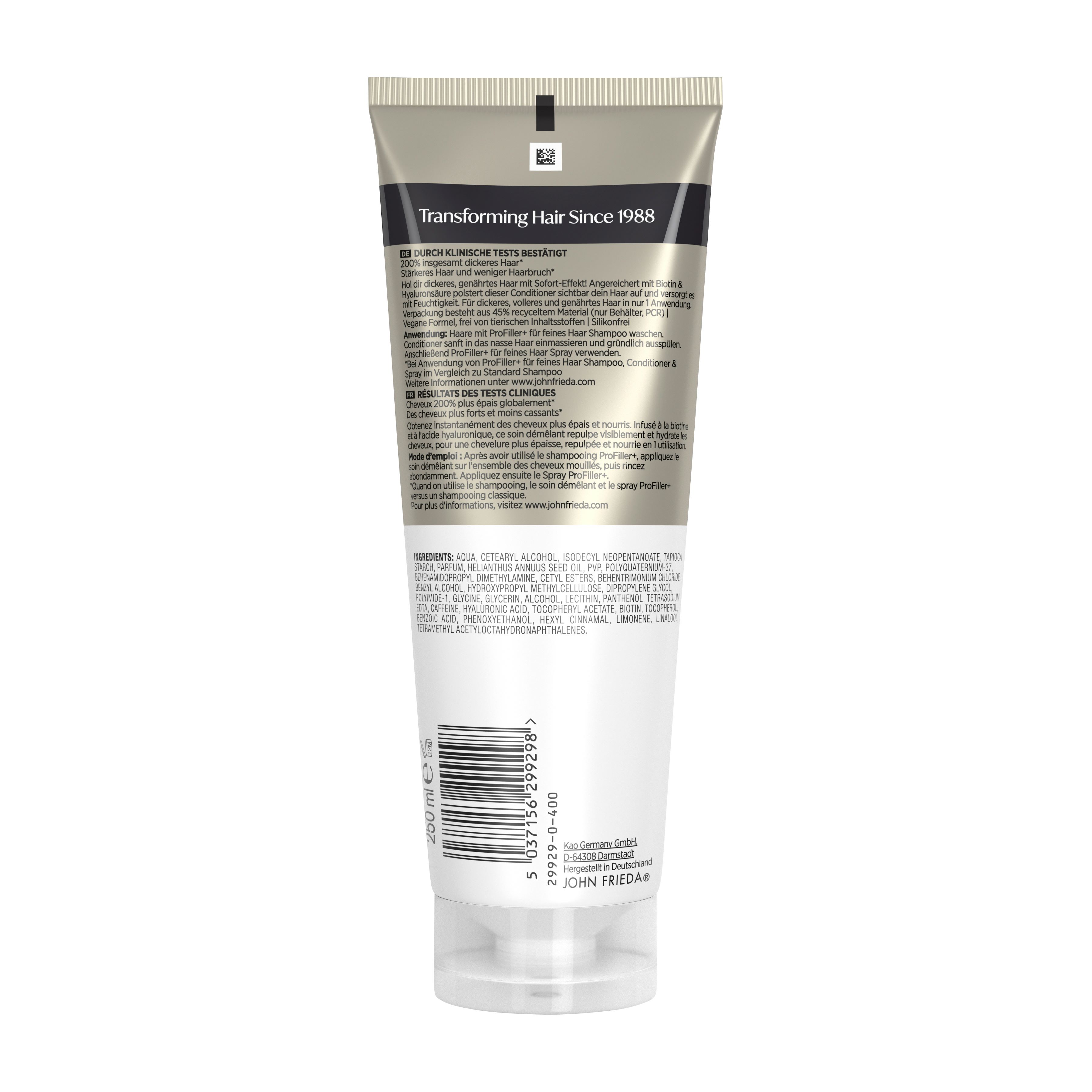 JOHN FRIEDA PROFiller+ Conditioner, Bild 2 von 2