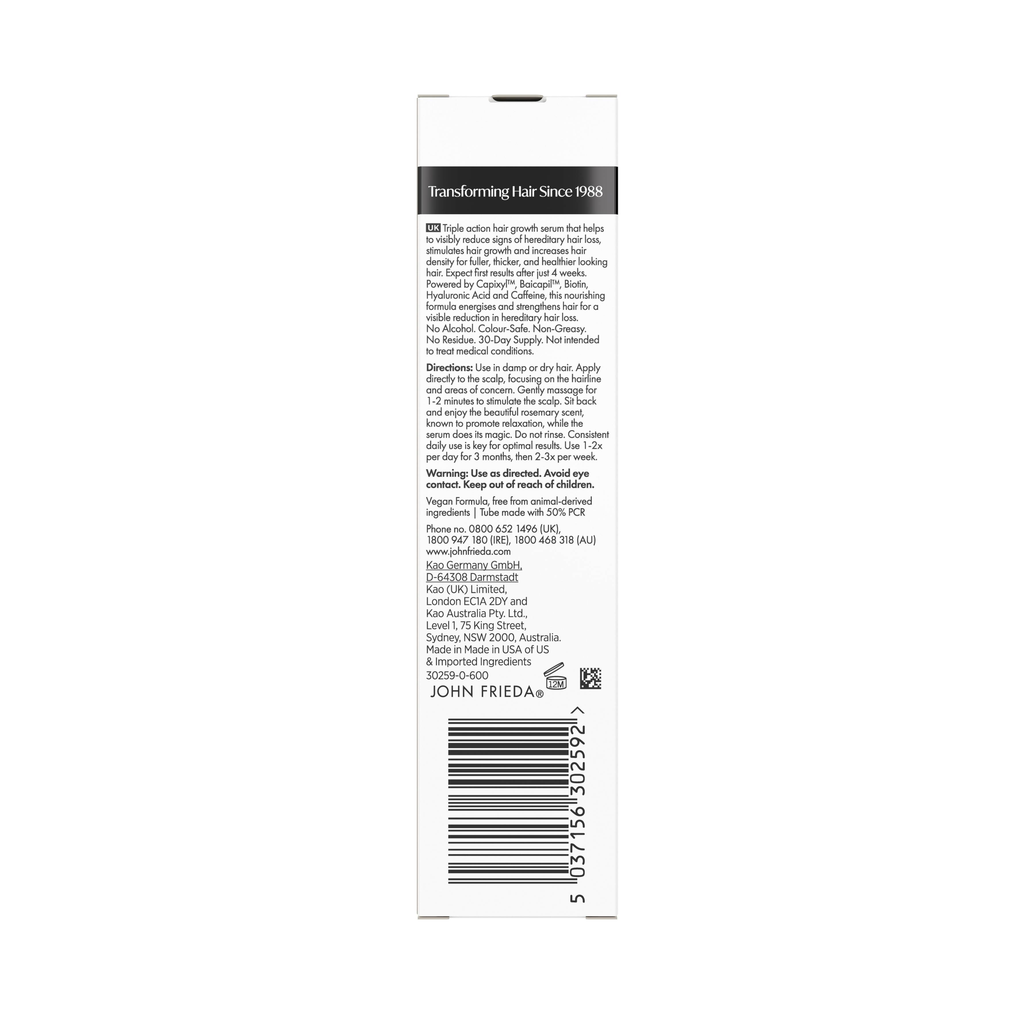 JOHN FRIEDA PROFiller+ Scalp Serum, Bild 2 von 2