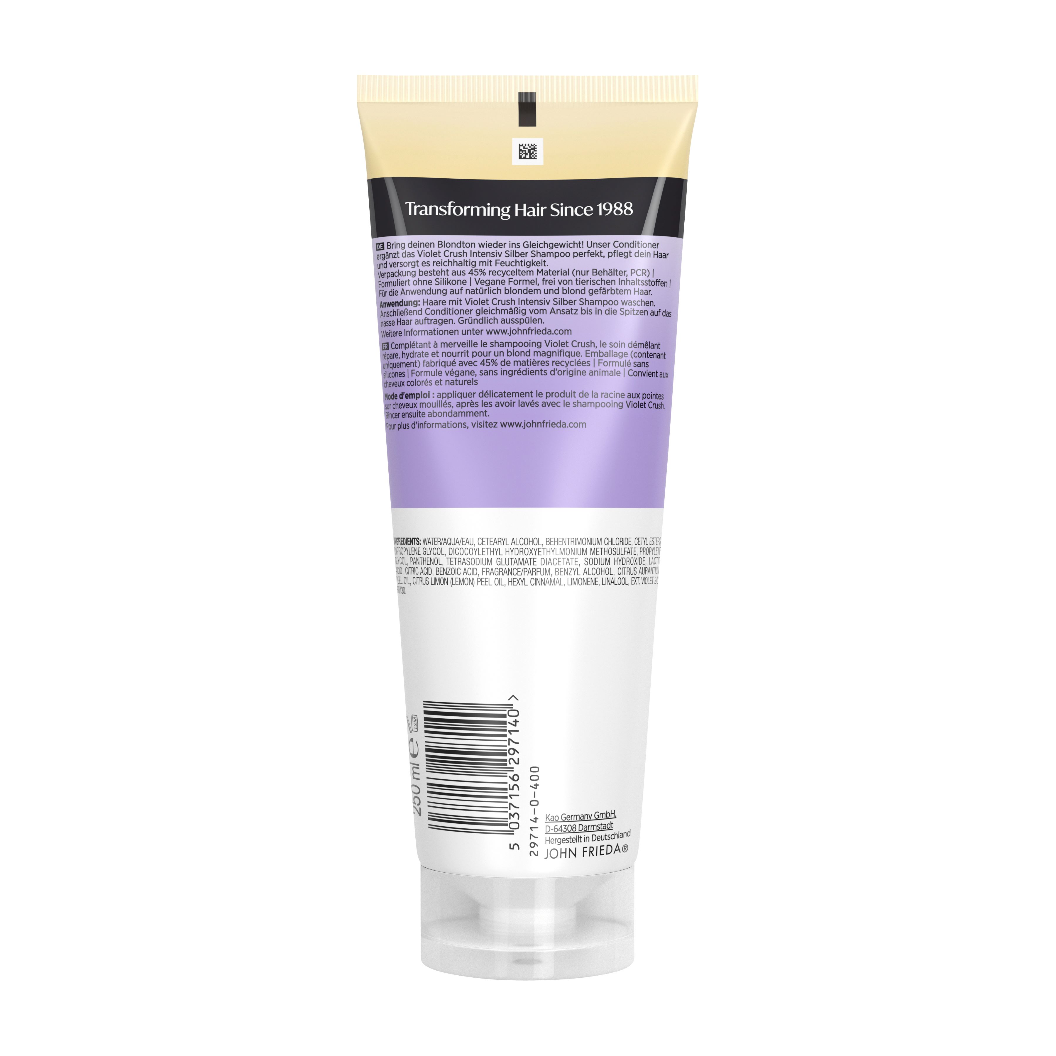 JOHN FRIEDA Violet Crush soin démêlant, image 2 sur 2