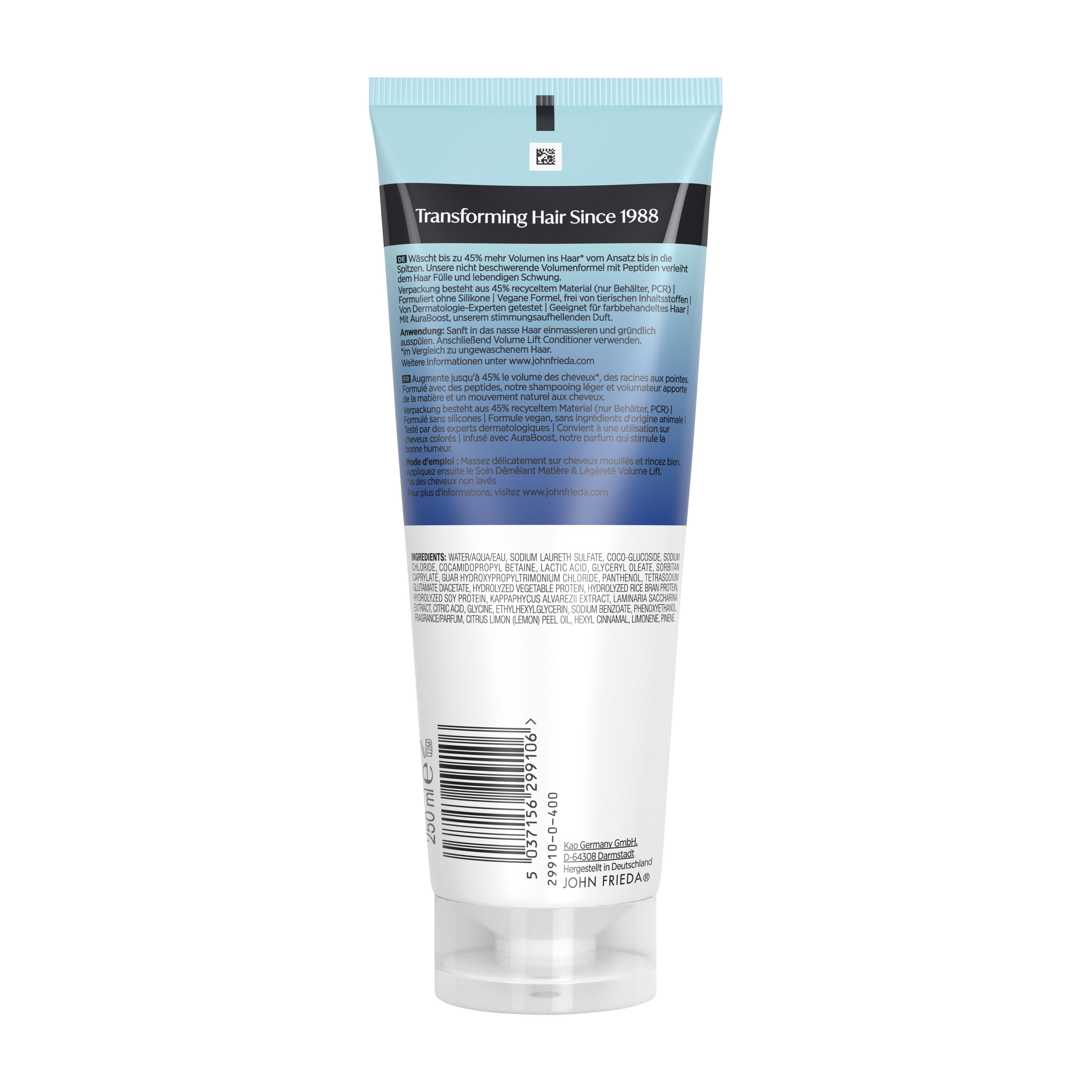 JOHN FRIEDA Volume Lift Shampoo, Bild 2 von 2