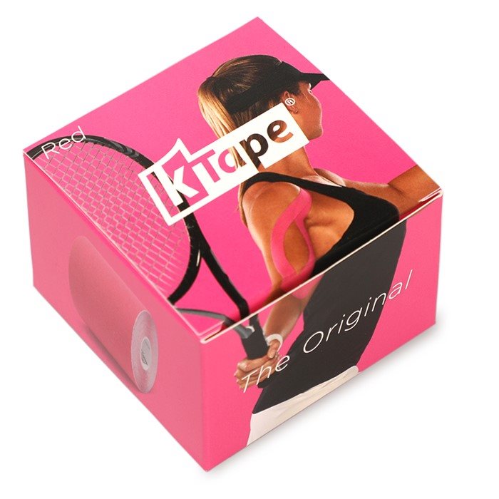 K-Tape 5cmx5m rouge rouleau 1 pce