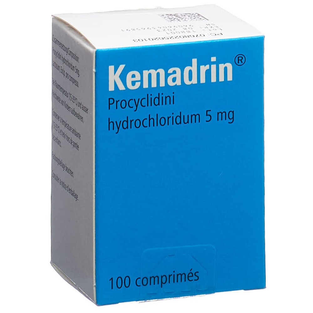 KEMADRIN cpr 5 mg fl 100 pce, image 2 sur 2