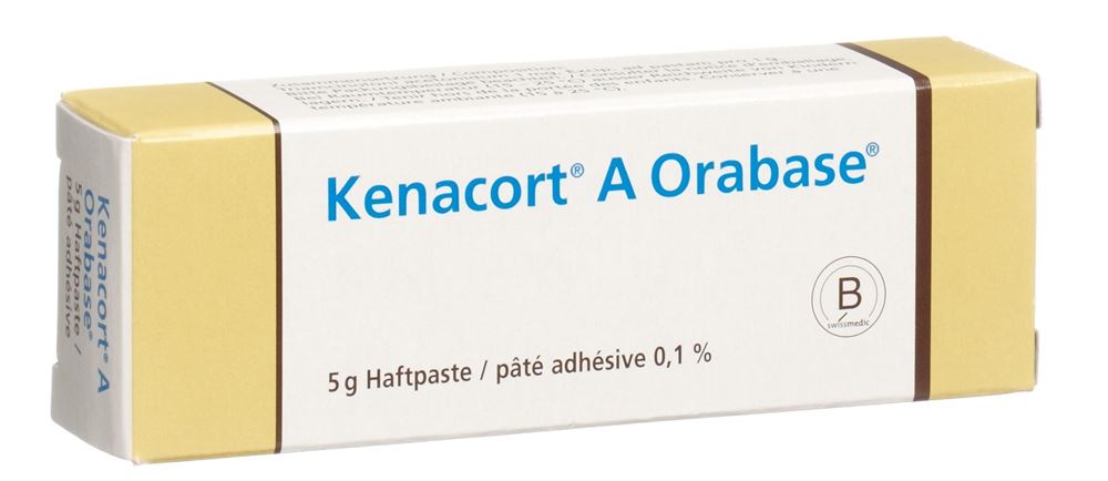 KENACORT A Orabase Haftpaste 0.1 %, Hauptbild