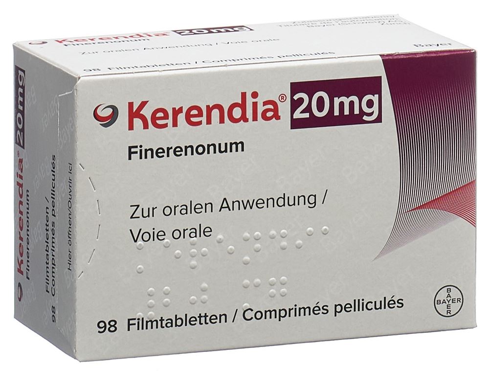 KERENDIA cpr pell 20 mg blist 14 pce, image principale