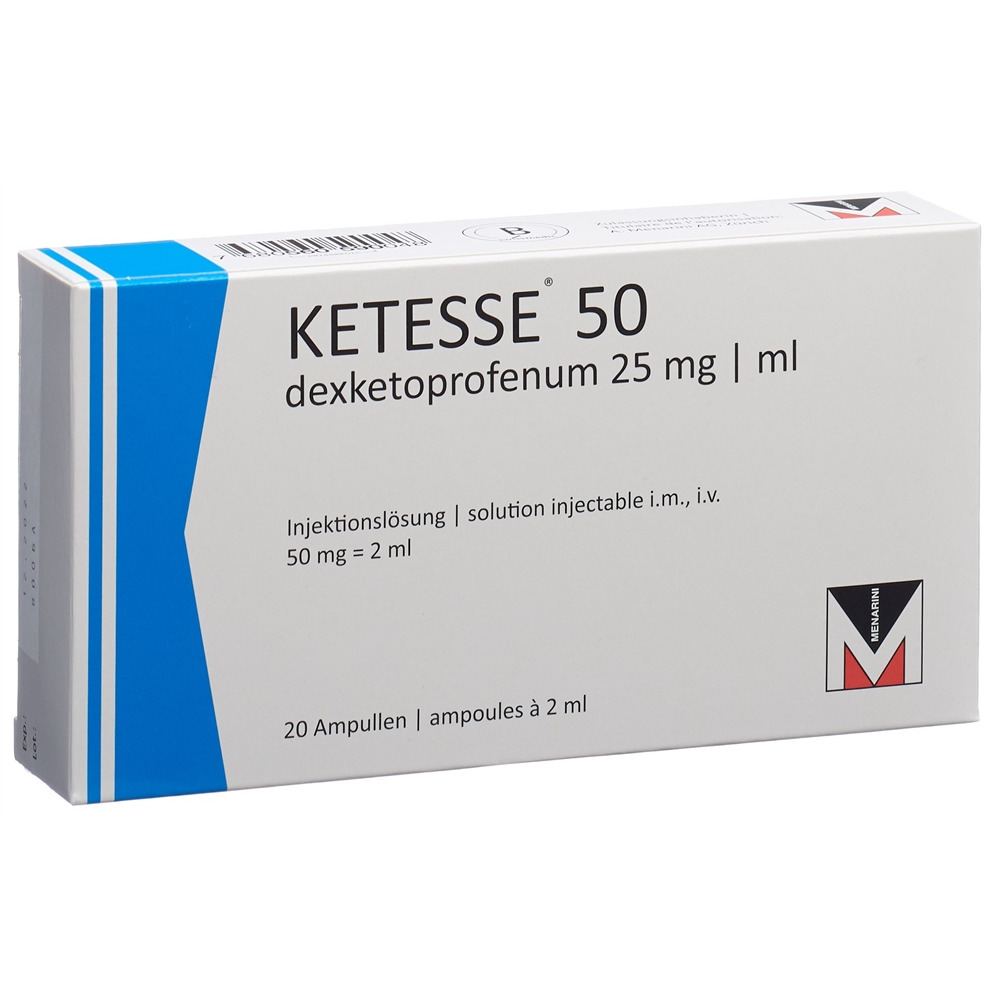 KETESSE Inj Lös 50 mg/2ml Amp 2 ml, Bild 2 von 2