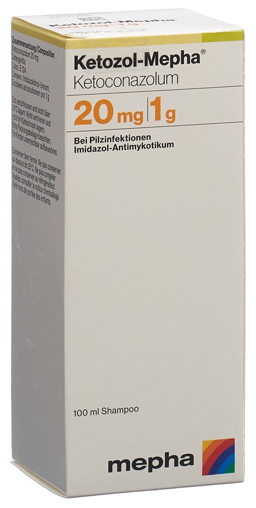 KETOZOL shampooing 20 mg/g