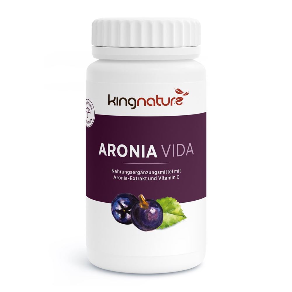 KINGNATURE Aronia Vida Extrakt 500 mg