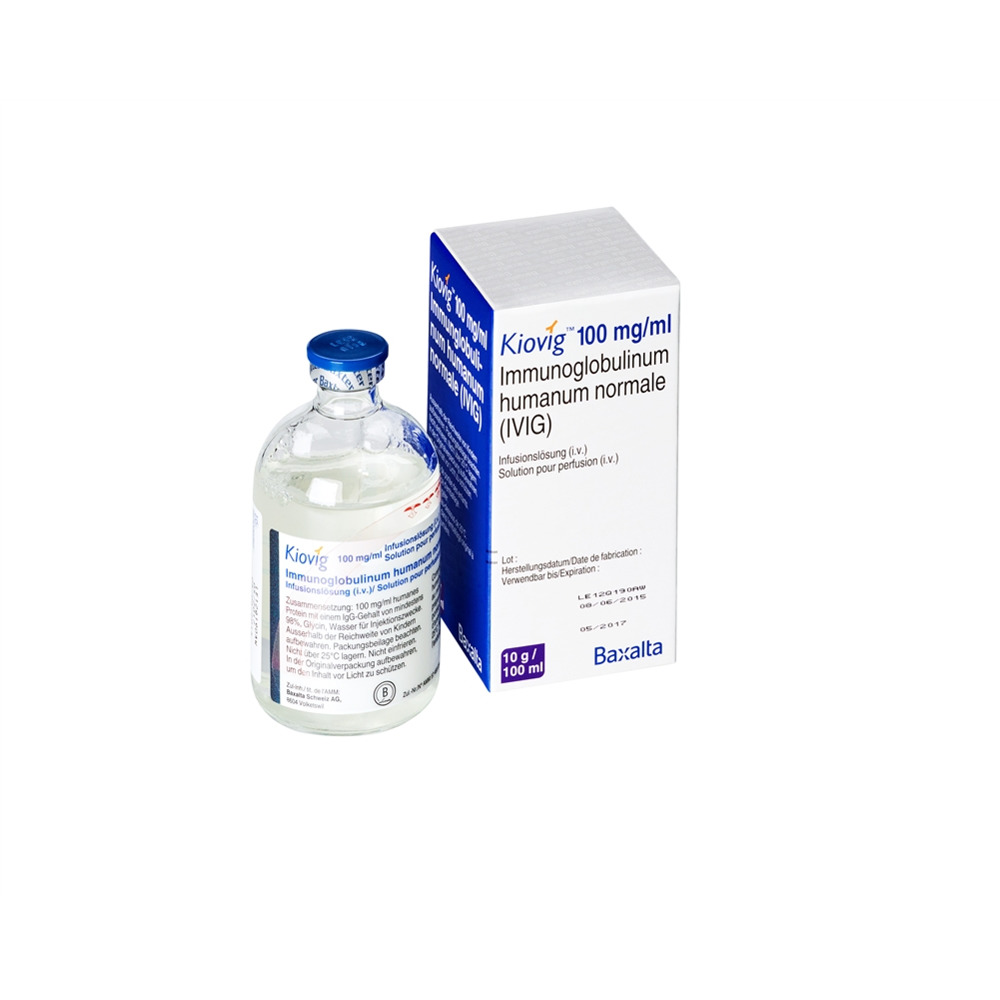 KIOVIG sol perf 10 g/100ml i.v. flac 100 ml, image principale