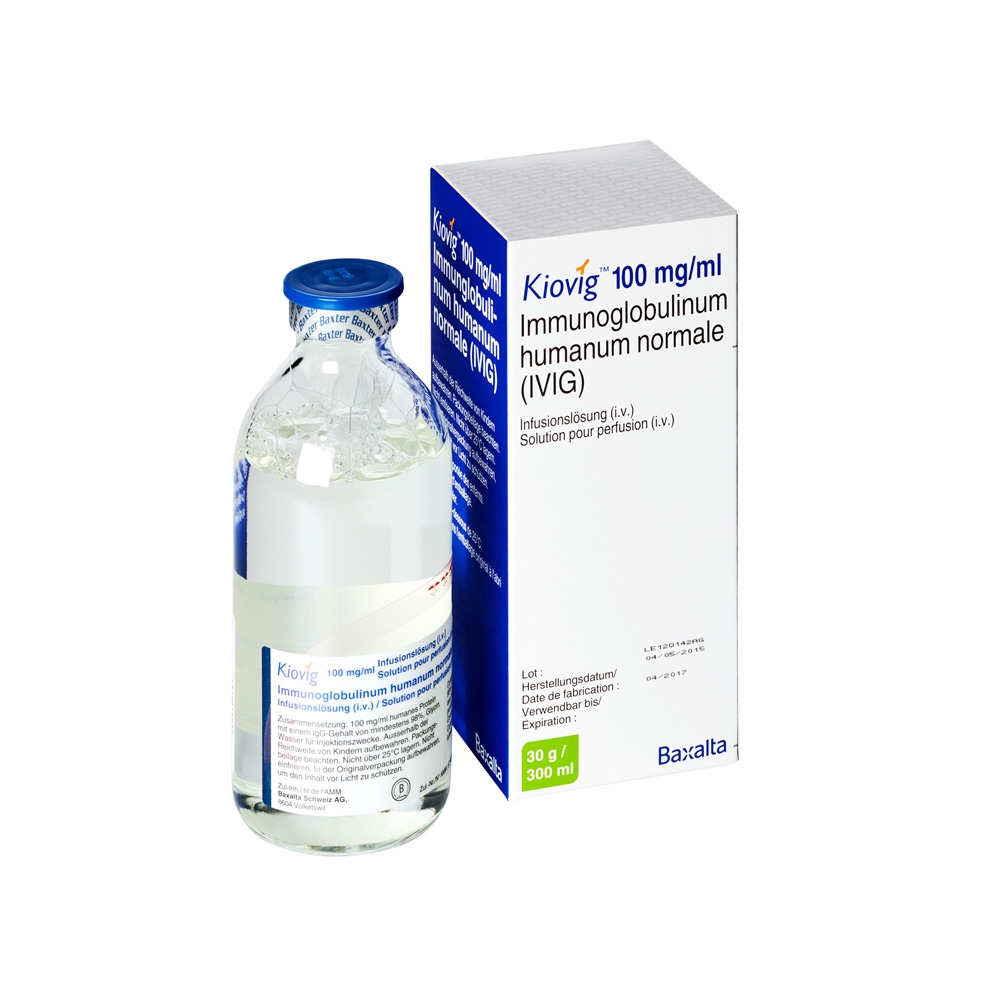 KIOVIG sol perf 30 g/300ml i.v. flac 300 ml, image principale