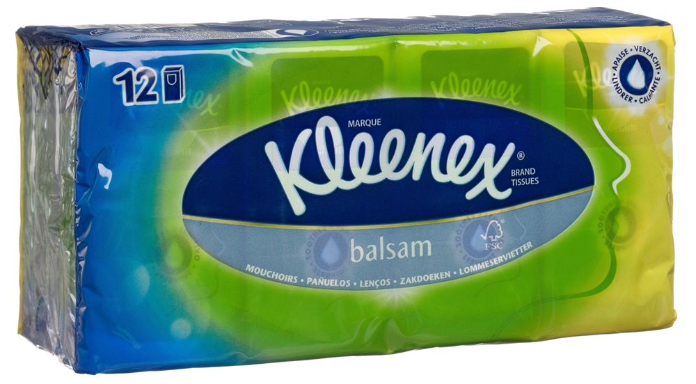 Kleenex Balsam mouchoirs en papier, image 2 sur 2