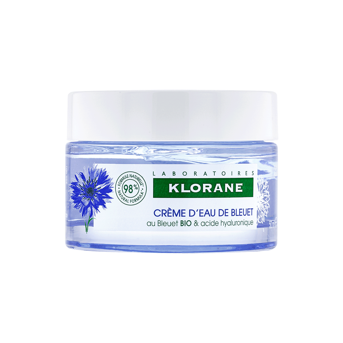 Klorane Bleuet bio crème d'eau, image principale