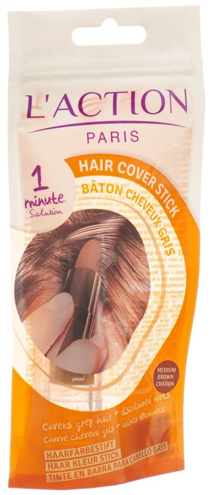 L'ACTION COSMETIQUE bâtonnet cheveux gris