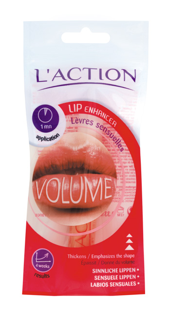 L'ACTION COSMETIQUE lèvres sensuelles