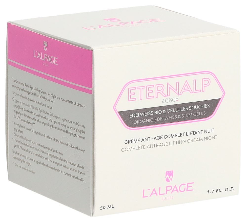 L'ALPAGE Eternalp 4060m anti-âge crème nuit, image principale