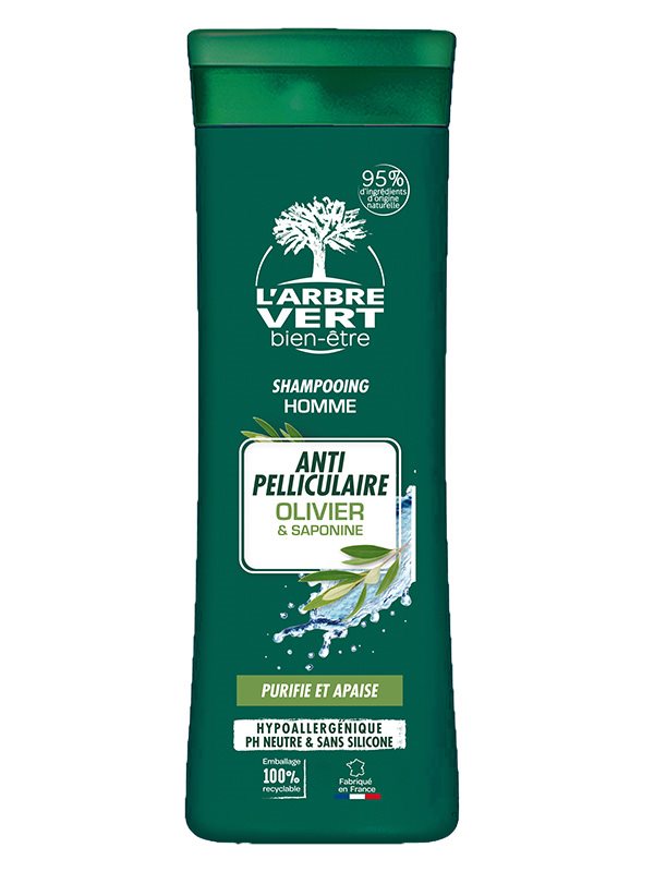 L'ARBRE VERT shampooing écologique homme, image principale L'ARBRE VERT shampooing écologique homme, image principale