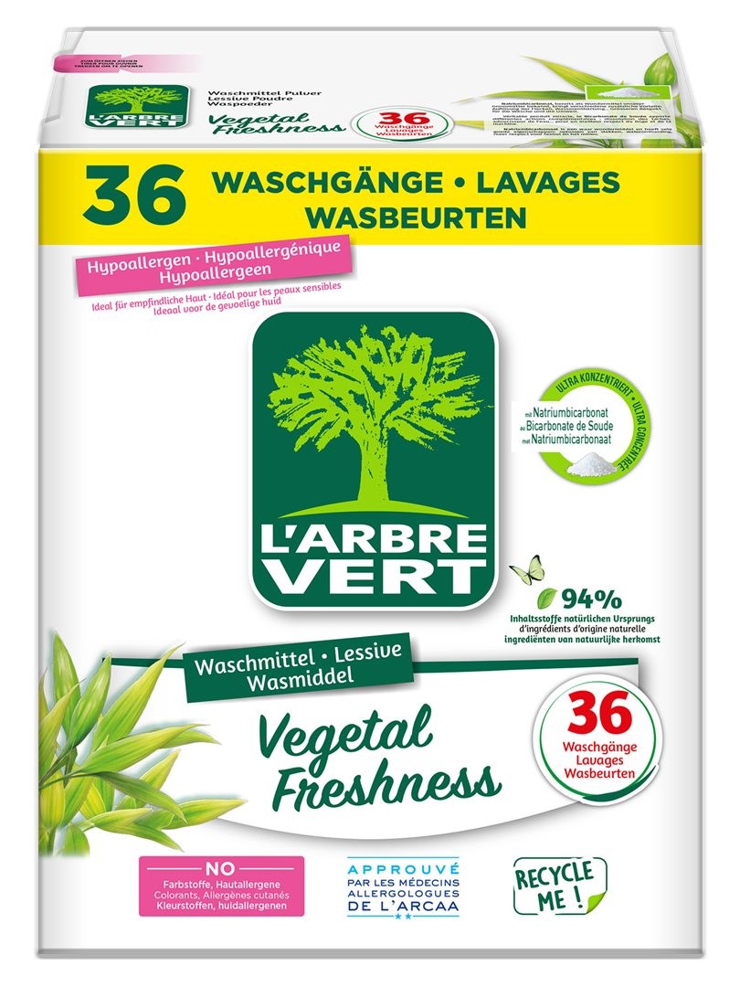 L'ARBRE VERT Waschmittel, Hauptbild