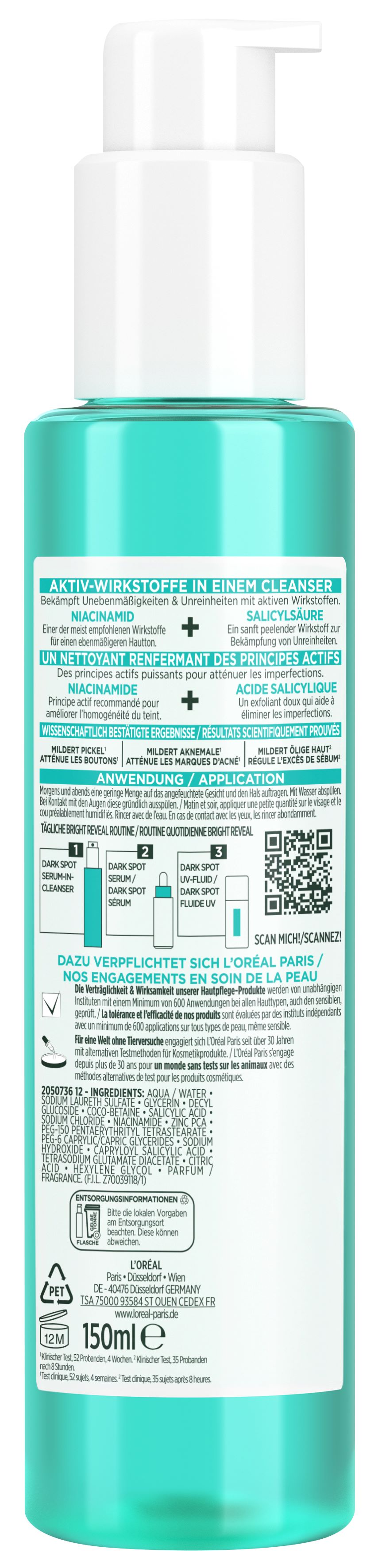 L'OREAL PARIS DERMO Bright Reveal RL NIA, image 2 sur 2