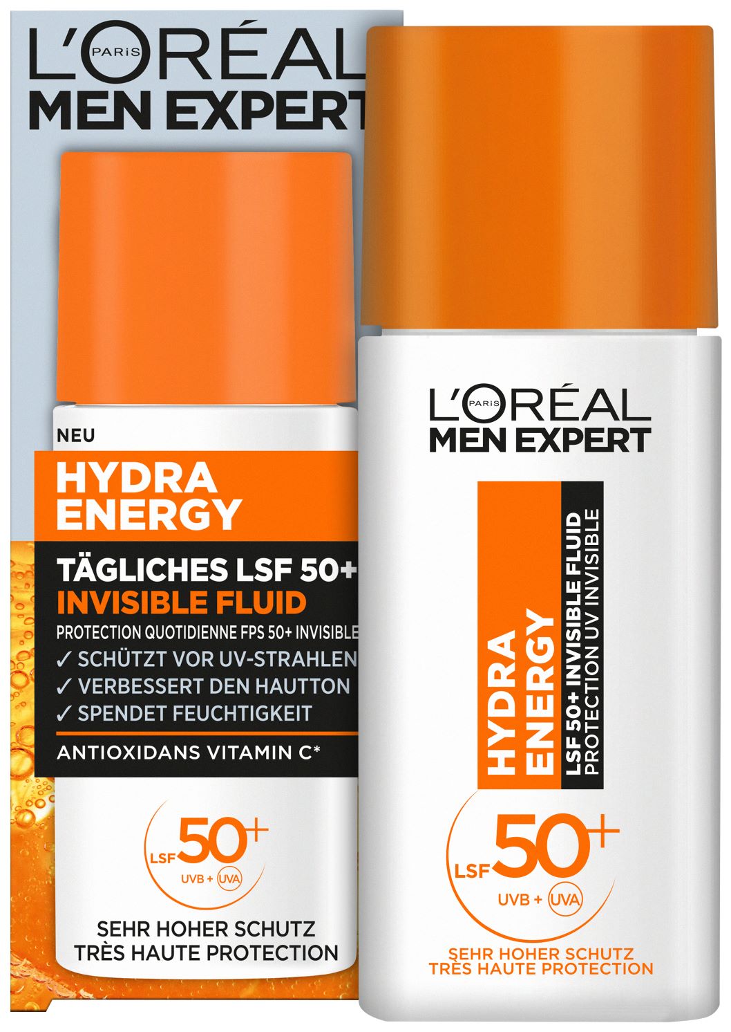 L'OREAL PARIS MAQUILLAGE Hydra Energy Tägliches Invisible Fluid