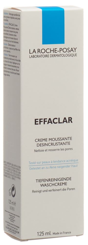 La Roche-Posay Effaclar crème moussante désincrustante