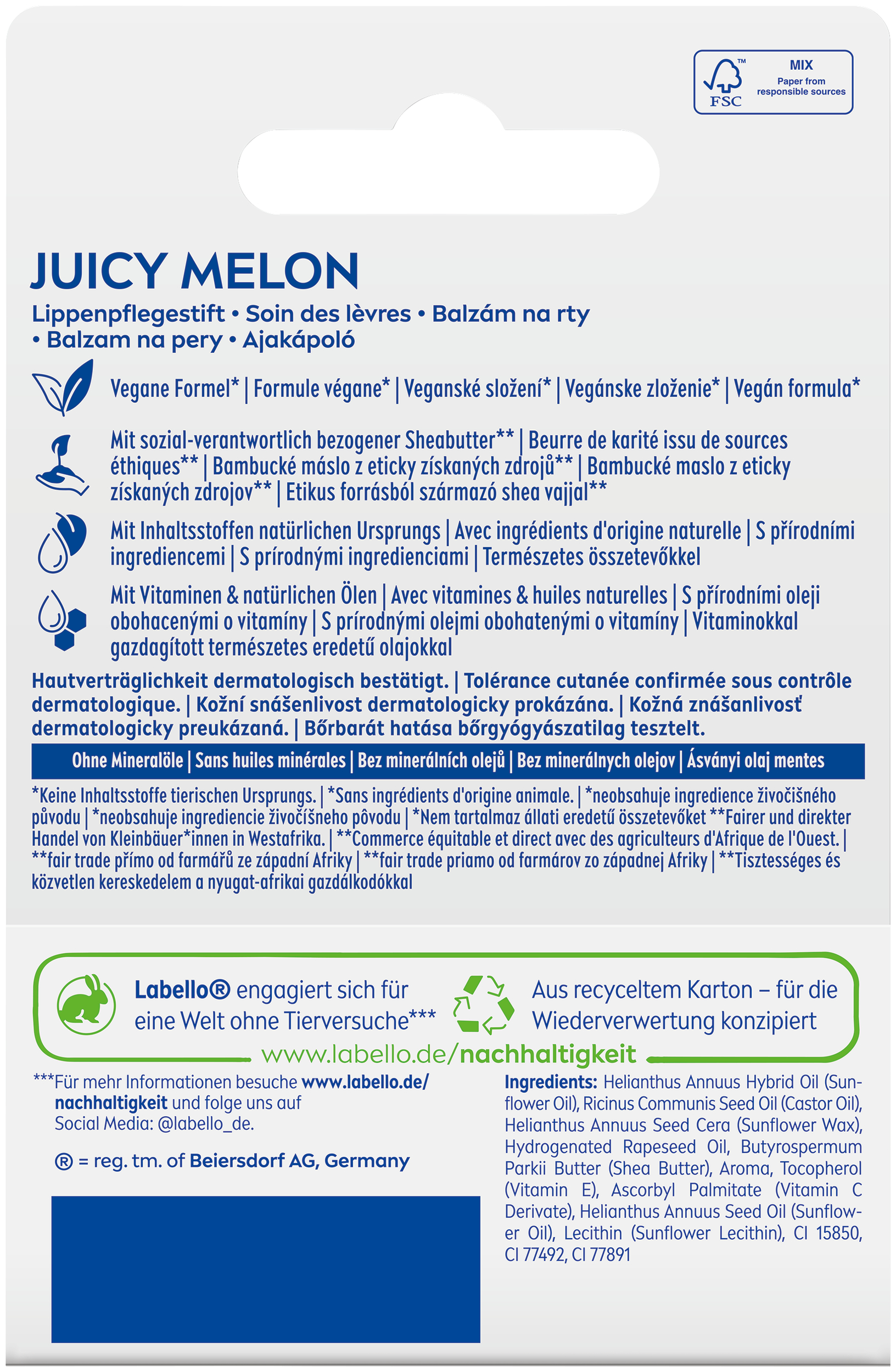 Labello Juicy Melon, image 3 sur 3