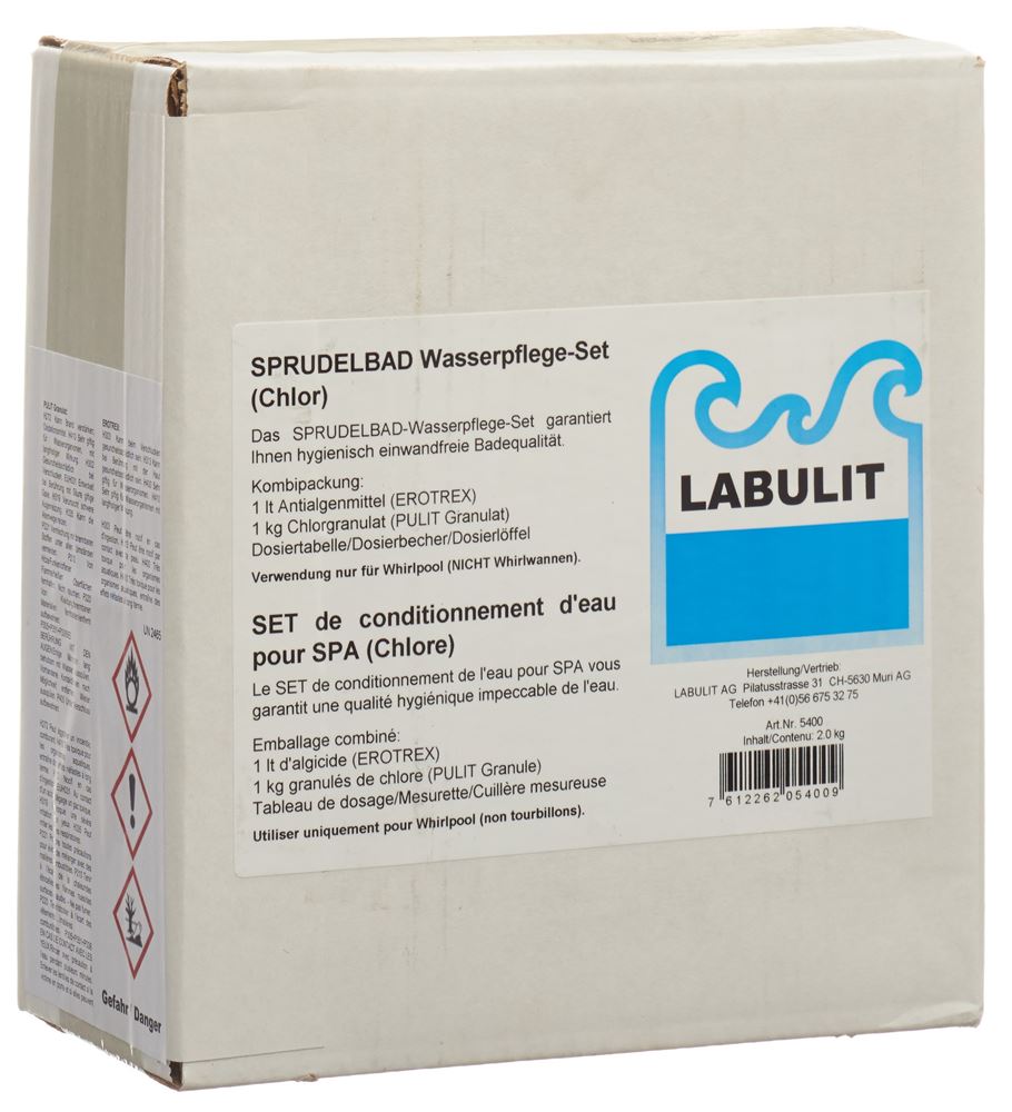 LABULIT Sprudelbad Wasserpflegeset