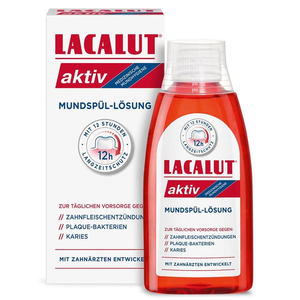 LACALUT AKTIV aktiv Mundspül-Lösung