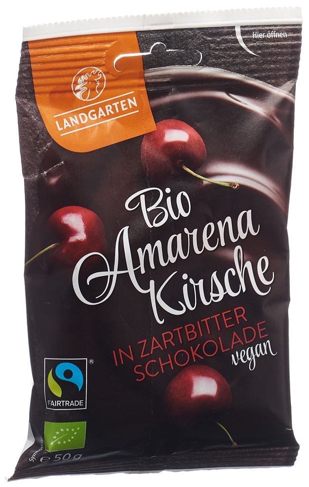 LANDGARTEN Amarenakirsche in Zartbitterschokolade, Hauptbild
