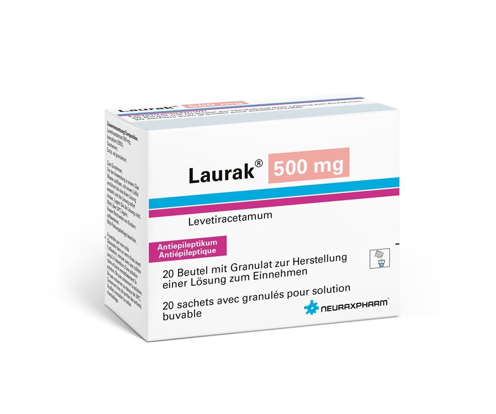 LAURAK gran 500 mg pour solution buvable sach 20 pce