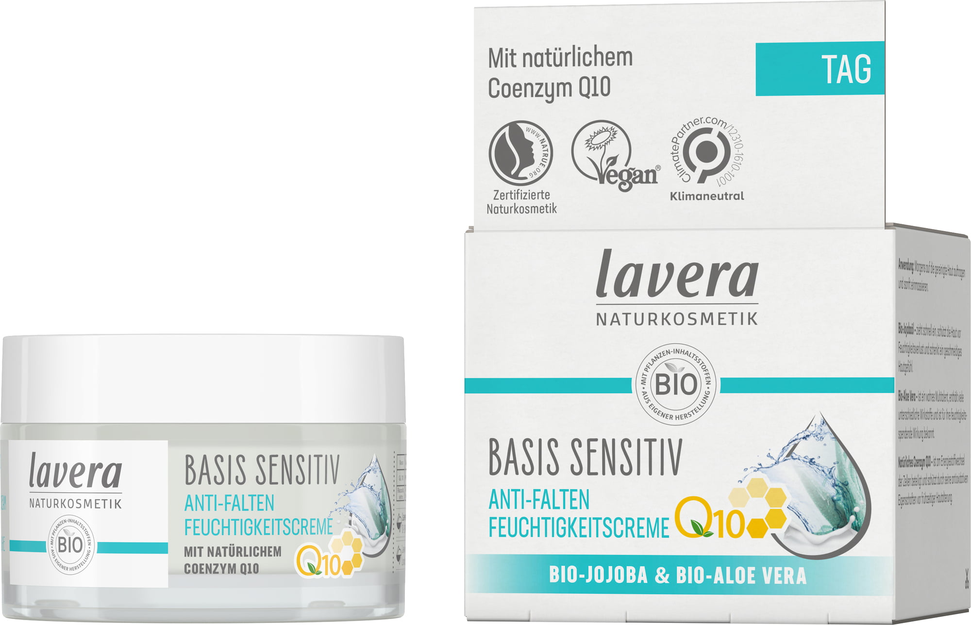 LAVERA crème hydratante anti-rides Q10