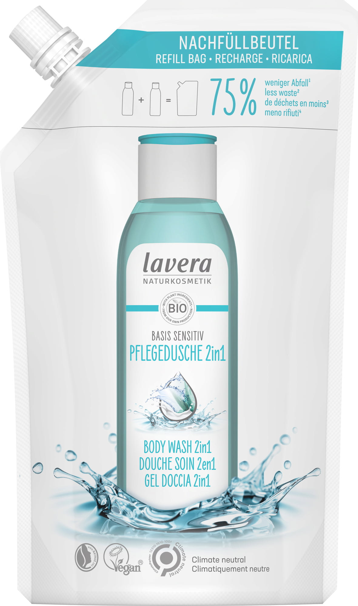 LAVERA Pflegedusche Basis Sensitiv, Hauptbild