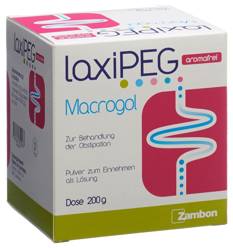 LAXIPEG Plv aromafrei Dose Ds 200 g, Hauptbild