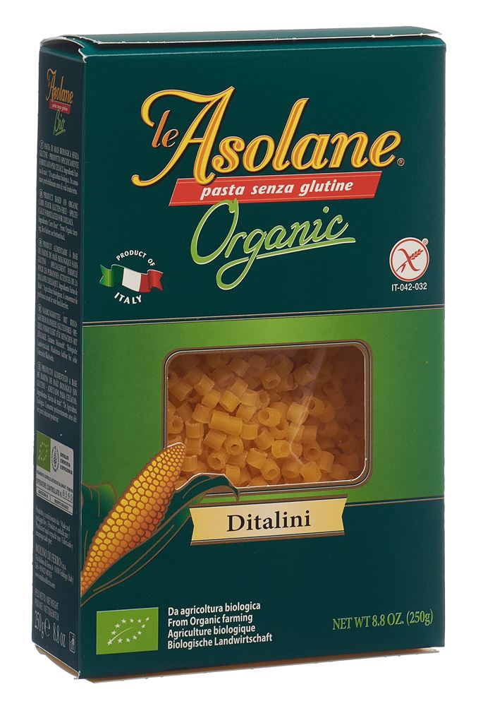 LE ASOLANE ditalini pâtes de mais