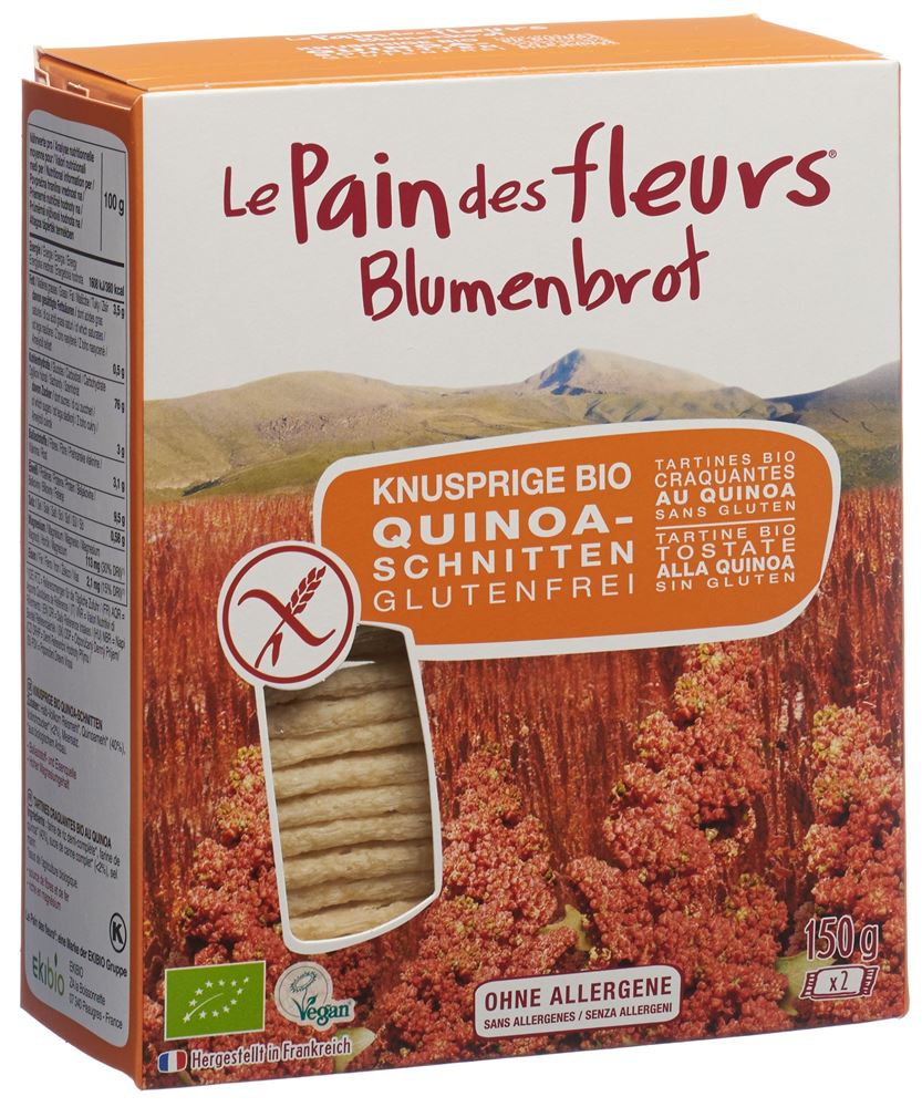 LE PAIN DES FLEURS tartines croquantes, image principale