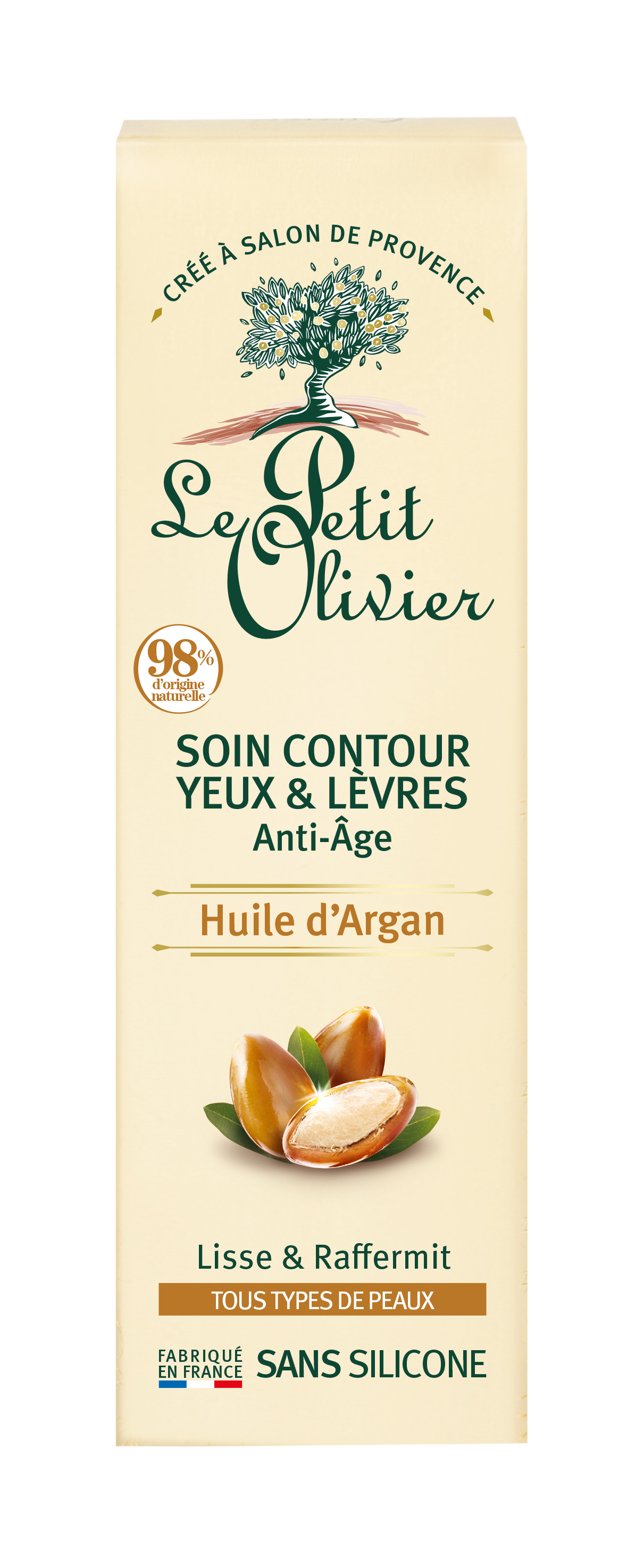 LE PETIT OLIVIER argan soin yeux anti-âge