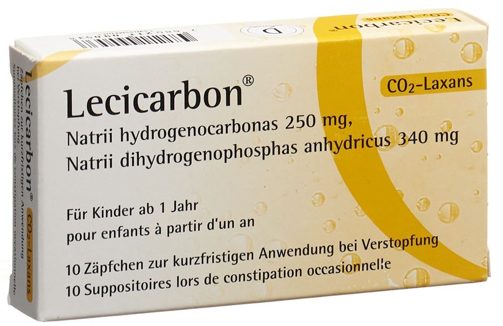 LECICARBON supp enf 10 pce