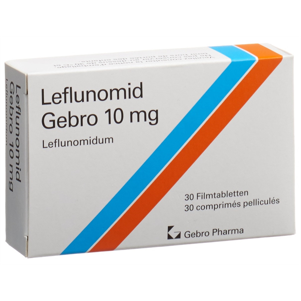LEFLUNOMIDE Gebro 10 mg, Hauptbild