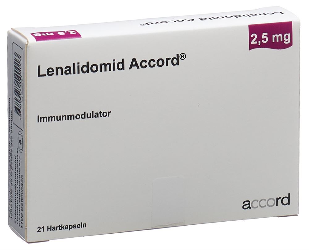 LENALIDOMID Accord 2.5 mg