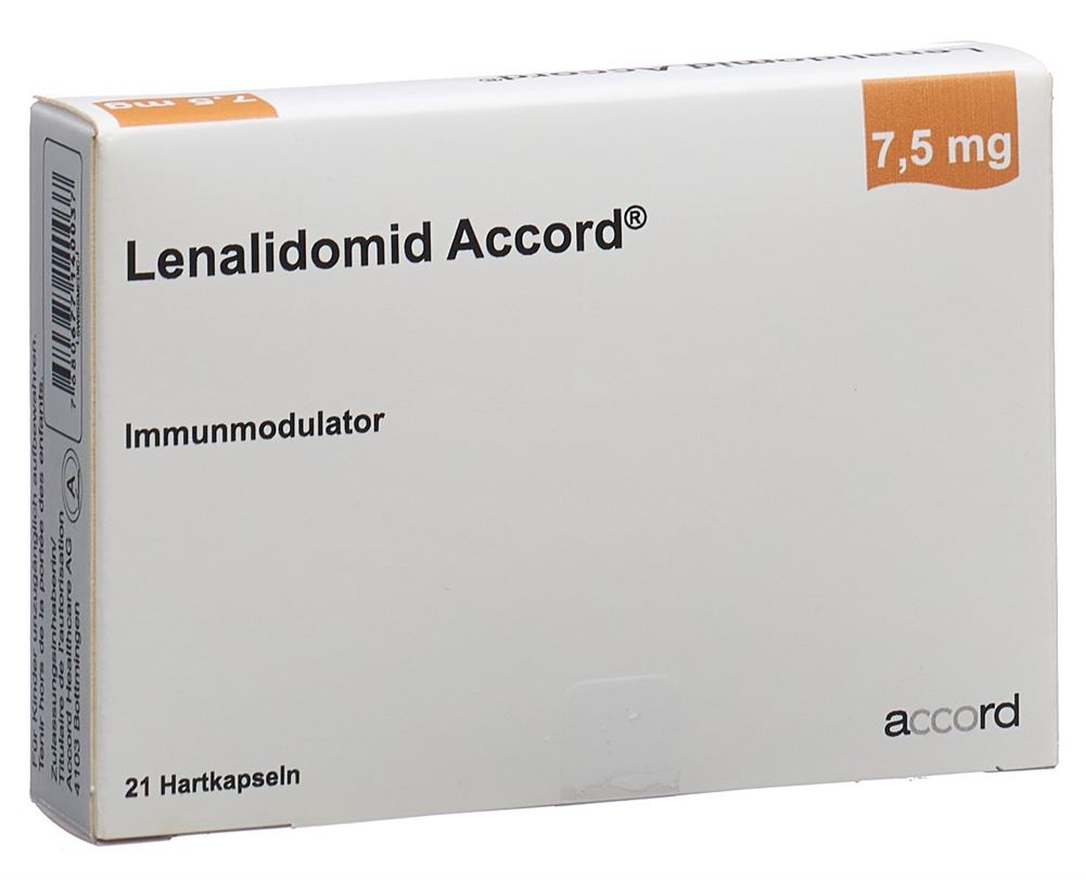 LENALIDOMID Accord 7.5 mg, image principale