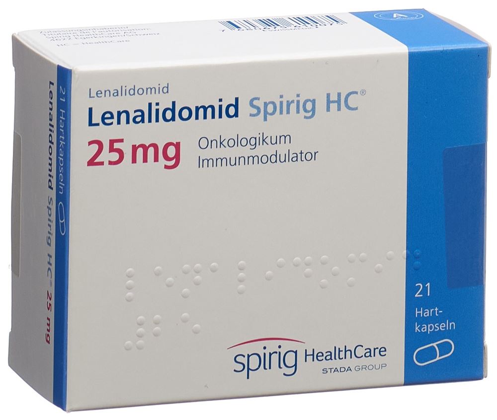 LENALIDOMID Spirig HC 25 mg, Hauptbild LENALIDOMID Spirig HC 25 mg, Hauptbild