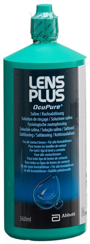 LENS PLUS OcuPure solution saline, image principale